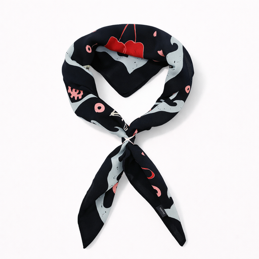 PAÑUELO ESTAMPADO OREIRO LOVE