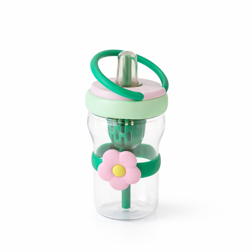 [51638] VASO FLOWER CON ACCESORIO PARA FRUTA