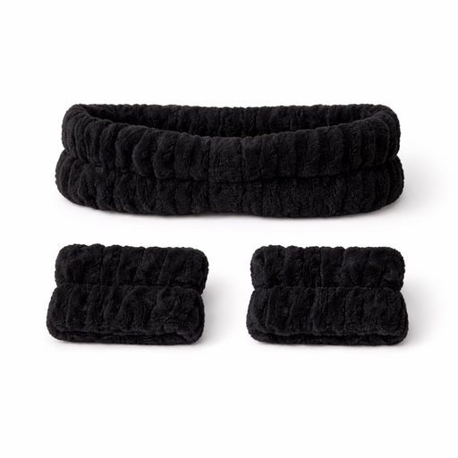 VINCHA SKINCARE + MUÑEQUERAS