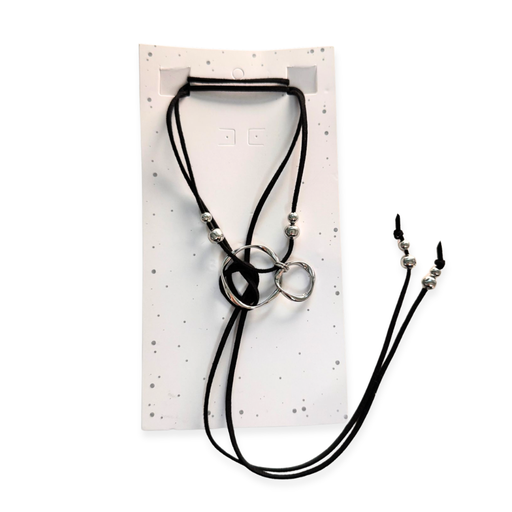 [51741] COLLAR CHOKER DIJE ANILLO GRANDE