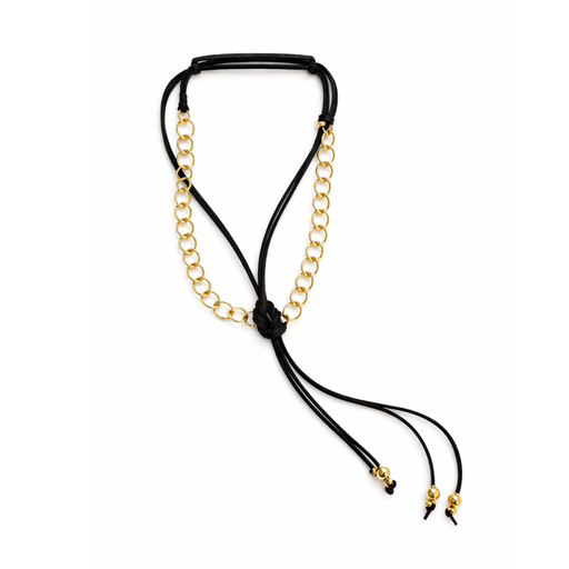 COLLAR CHOKER CON CADENA