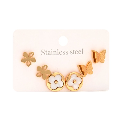 [51831] SET AROS X3 PASANTE ACERO QUIRUGICO