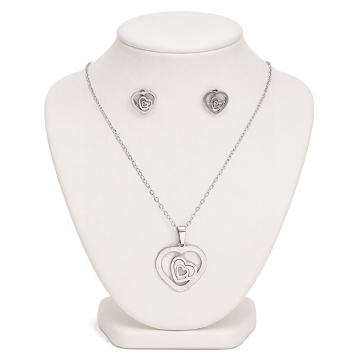 [51836] SET CADENA + AROS ACERO QUIRURGICO