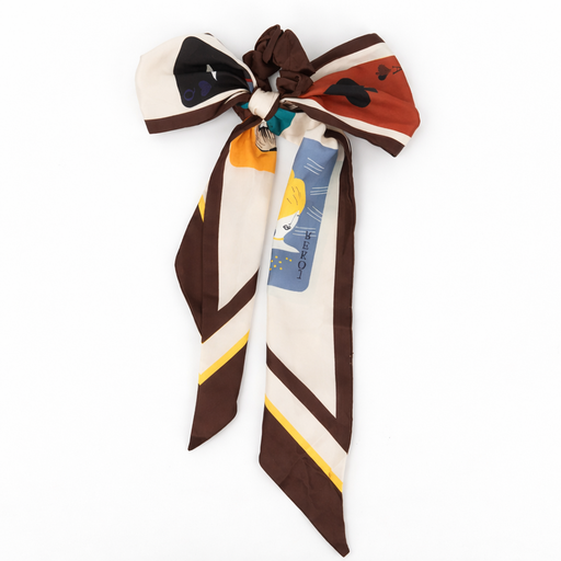 [51894] COLERO SCUNZI MOÑO PAÑUELO DE SEDA