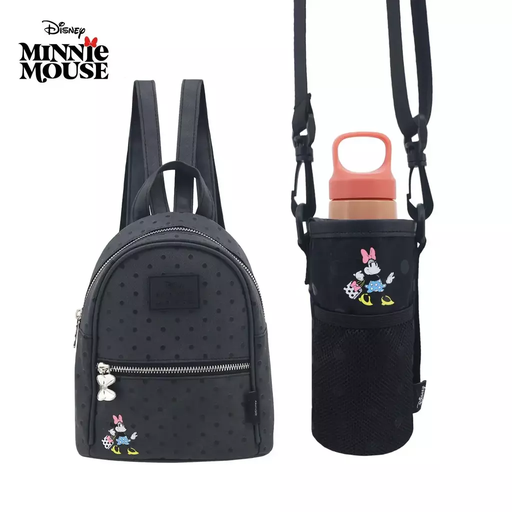 [51969] MOCHILA + PORTABOTELLA MOUSE DISNEY