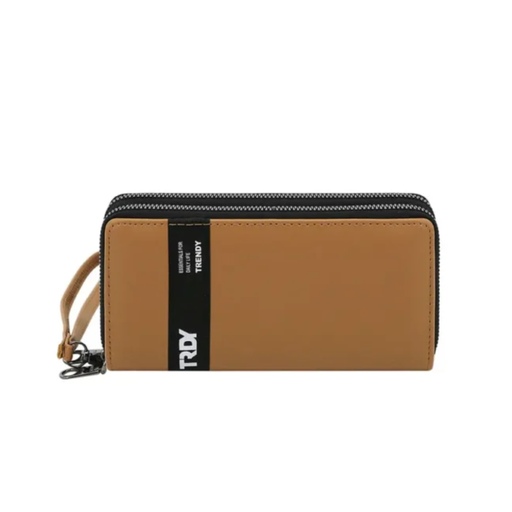 BILLETERA CIERRE UNICO TIRA TRENDY