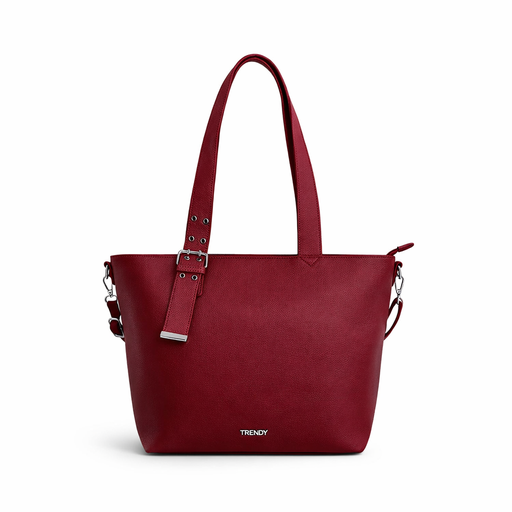 CARTERA TOTE BAG APLIQUE TRENDY