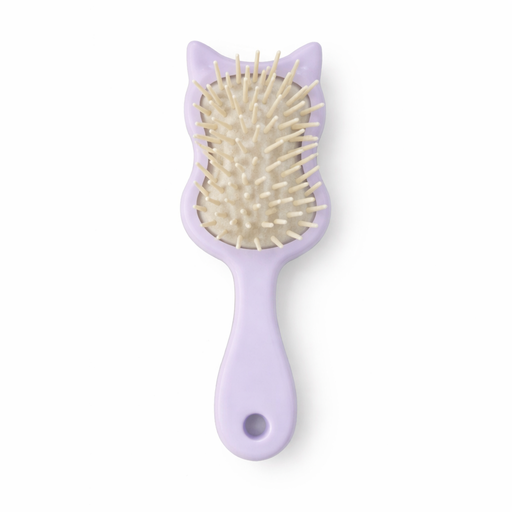 [52175] CEPILLO DE CABELLO INFANTIL FORMA GATO