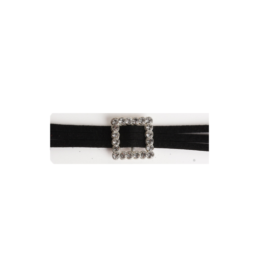 COLLAR CHOKER DIJE HEBILLA RECTANGULAR