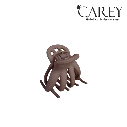 [52241] BROCHE PINZA OPACA LABRADA CAREY