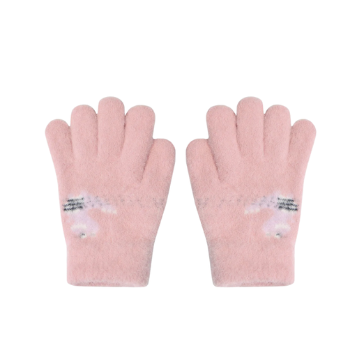 GUANTES INFANTIL ESTAMPA CONEJO
