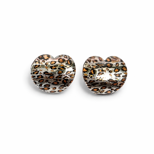 [52293] AROS CON PASANTE CURVOS ANIMAL PRINT