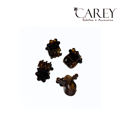 [52310] BROCHE PINZA X4 MINI PLANO CAREY