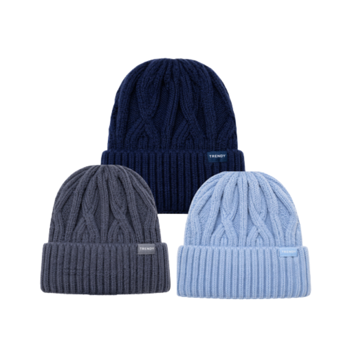 [52385] GORRO INFANTIL TRENZADO TRENDY