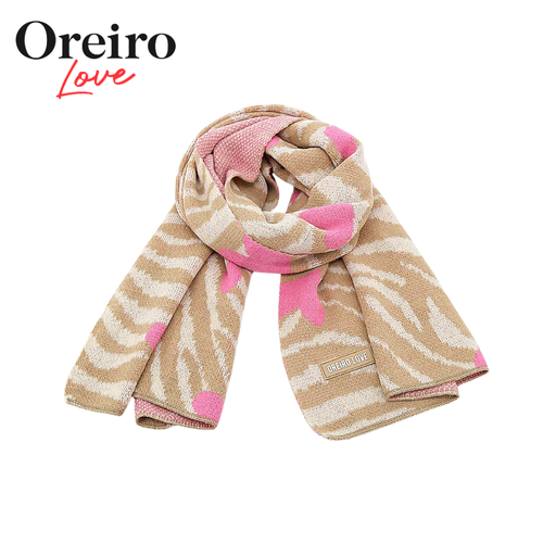 [52488] BUFANDA ESTAMPA OREIRO LOVE