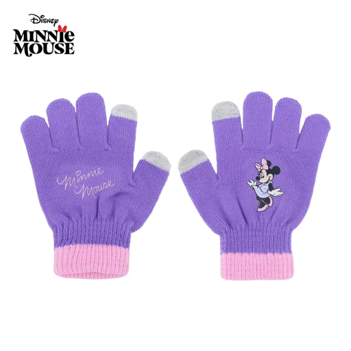 [52514] GUANTES BICOLOR MINNIE MOUSE DISNEY
