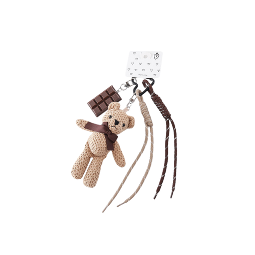 [52672] LLAVERO CHARM OSO CHOCOLATE