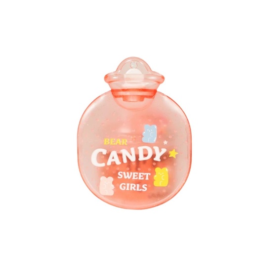 [52825] BOLSA DE AGUA CALIENTE CON GLITTER