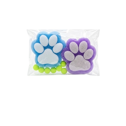 [52830] SQUISHY HUELLITAS  CON POMPONES