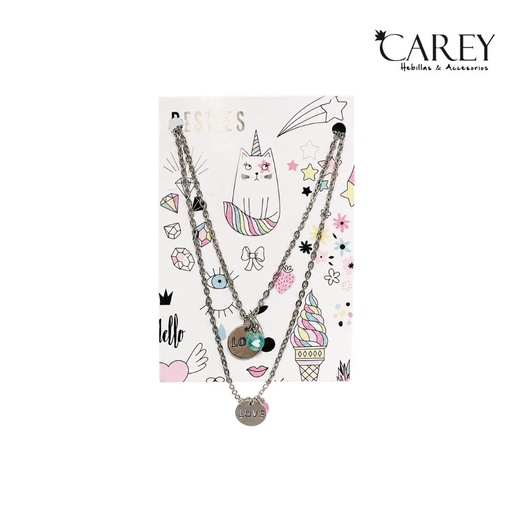 [52845] SET COLLAR DE LA AMISTAD CON DIJES