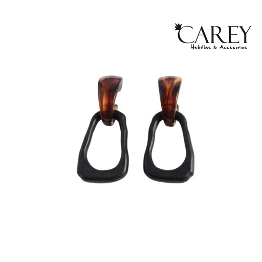 [52972] PARES DE AROS SILUETA CAREY