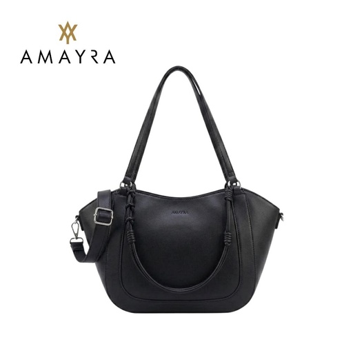 CARTERA TOTE HOBO CON DETALLES DE NUDOS AMAYRA
