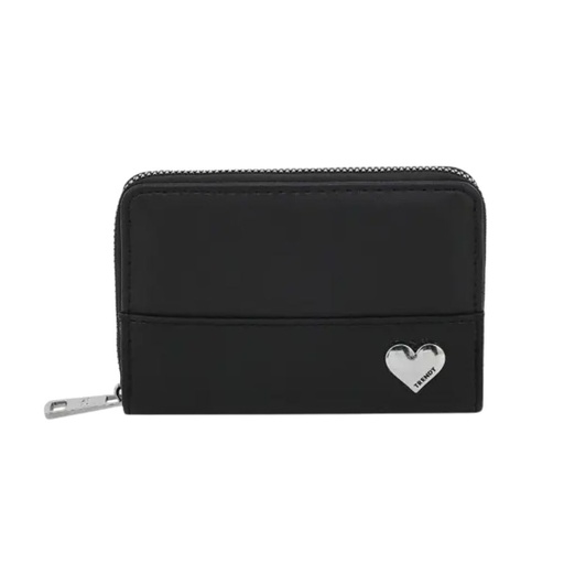 [53309] BILLETERA DETALLE CORAZÓN TRENDY