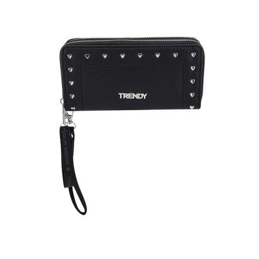 [53311] BILLETERA CON TACHAS Y CORREA DE MUÑECA TRENDY
