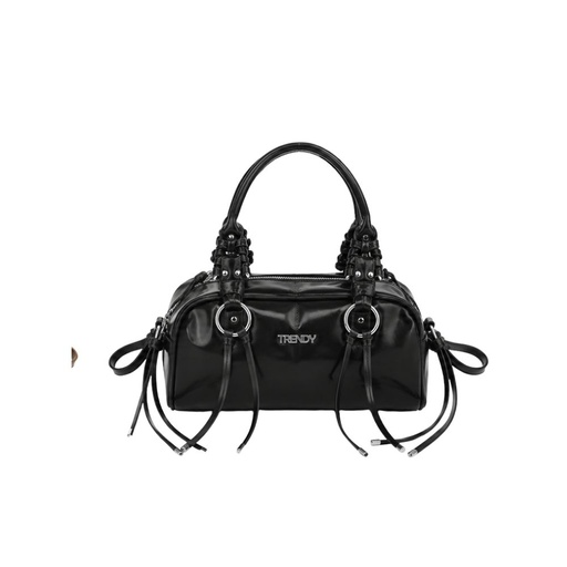 [53406] CARTERA BANDOLERA TRENDY BOWLING CON DETALLES DE CORREAS TRENDY