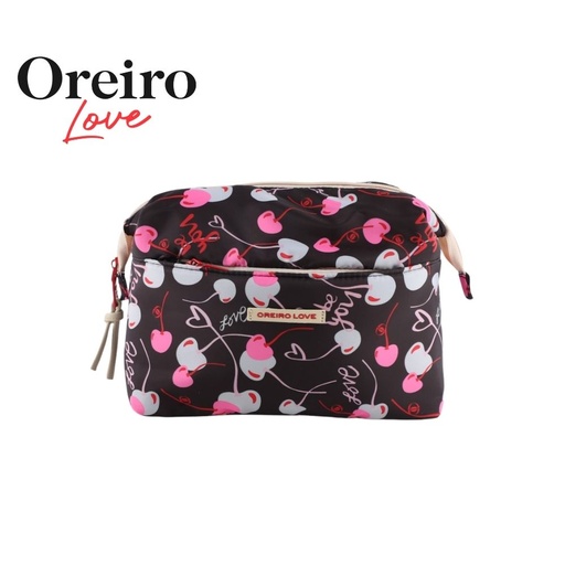 [53419] PORTACOSMETICO CON BOLSILLO FRONTAL OREIRO LOVE