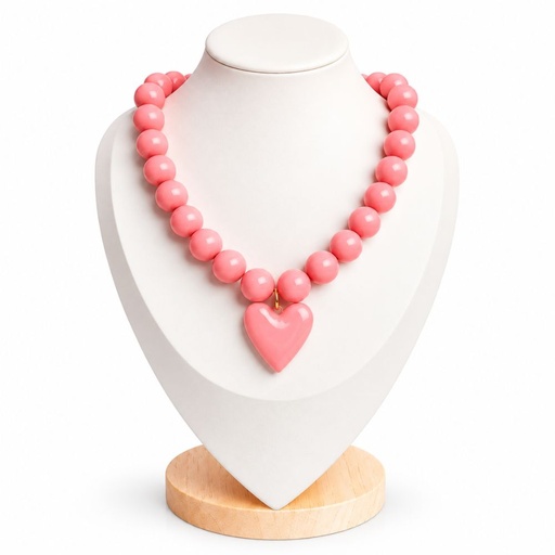 [53649] COLLAR CHICLE GRANDE CAREY N°16 CON DIJE CORAZÓN