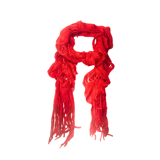 [0210] BUFANDA DE LANA TEJIDA 160X25CM